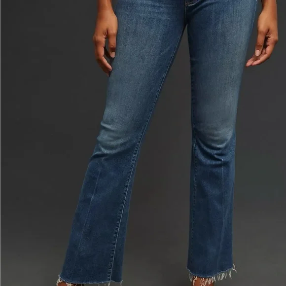 MOTHER The Weekender Mid-Rise Flare Jeans - Picture 2 of 10